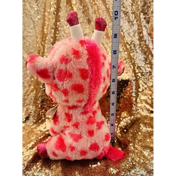 Ty Beanie Boos SWEETUMS the Giraffe for Valentine's Day 2019 13" P8 - Picture 5 of 8